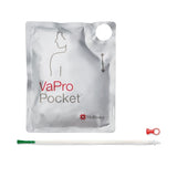 Intermittent Catheter Tray VaPro™ Plus Pocket® Straight Tip Hydrophilic Coated Phthalates-Free PVC