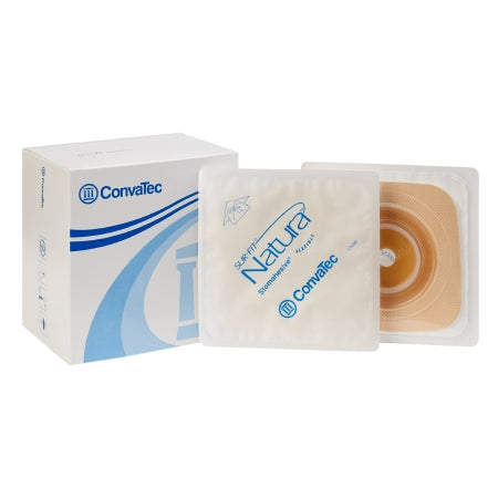 Ostomy Barrier Sur-Fit Natura® Trim to Fit, Standard Wear Stomahesive®