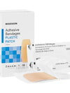 Adhesive Strip McKesson 2 X 4 Inch Plastic Rectangle Tan Sterile