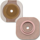 Ostomy Barrier New Image™ Flextend™ Trim to Fit, 102 mm Flange Yellow Code System Up to 3-1/2 Inch Opening