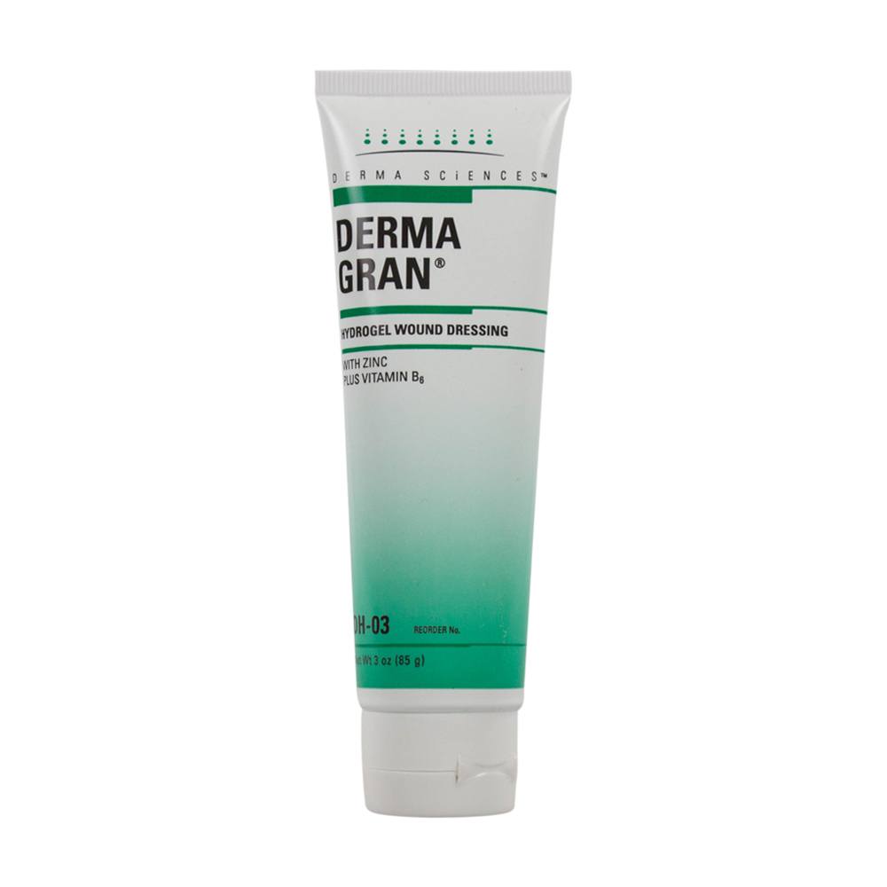 Hydrogel Wound Dressing Dermagran 3oz Gel / Amorphous Gel / Amorphous Non-Sterile