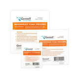 Gentell Waterproof Non-Bordered Foam Dressings