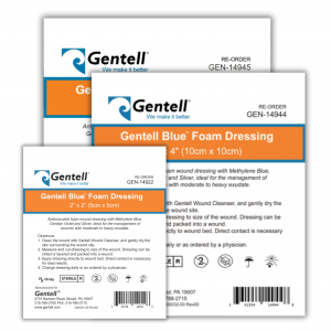 Gentell Blue Dressing Mak Medical Gentell Blue Dressing Mak Medical