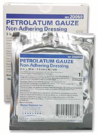 Petrolatum Gauze Non-Adhering Dressing, Sterile