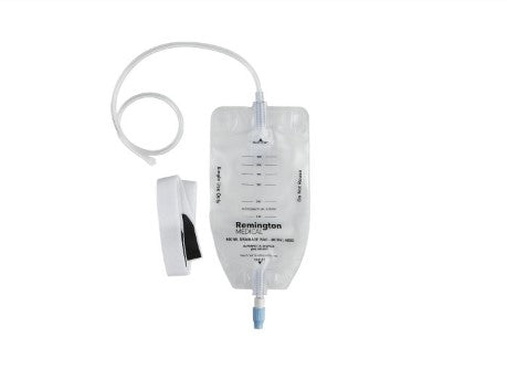 Nephrostomy Drainage Bag, W/24" Tubing, Sterile, Anti-Reflux Valve, 600 mL #600-D