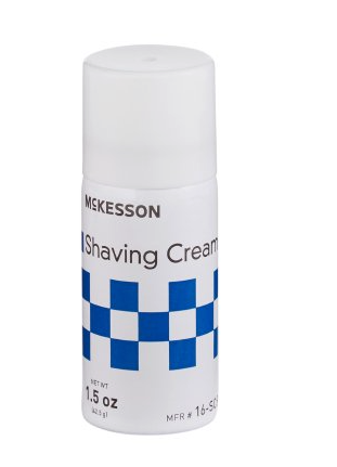 Shaving Cream McKesson Aerosol Can 1.5 oz.