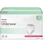 Mckesson Unisex Adult Absorbent Underwear, Pull on Tear Away Pull-ups, Moderate Absorbency