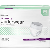Mckesson Unisex Adult Absorbent Underwear, Pull on Tear Away Pull-ups, Maximum Heavy Absorbency