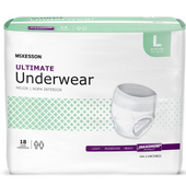 Mckesson Unisex Adult Absorbent Underwear, Pull on Tear Away Pull-ups, Maximum Heavy Absorbency
