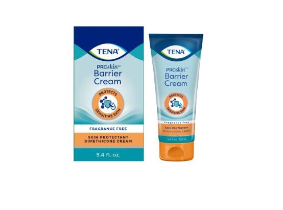 Tena Proskin Barrier Cream Fragrance Free Skin Protectant 3.4 fl