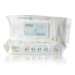 Mak Medical Nateen Adult Hypoallergenic Wet Wipes, Alcohol free, Aloe Vera Infused